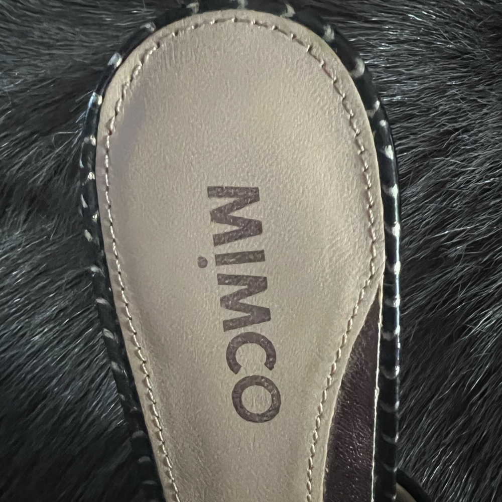 NWOT Mimco suede heels. New not with box Size 36. Black! Heels have gold design. - Picture 10 of 14